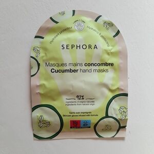 🦚3/$15🦚Sephora Cucumber Hand Mask